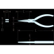 FACOM Flachzange Micro-Tech 401.MT Miniatura