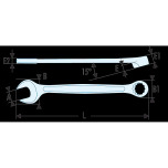 FACOM SLS COMBINATION WRENCH 9/16’ 440.9/16SLS
