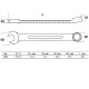 BGS Llave combinada | 18 mm 1068 Miniatura