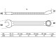 BGS Llave combinada | 36 mm 1086 Miniatura