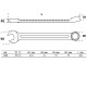 BGS Llave combinada | 38 mm 1088 Miniatura