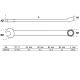 BGS Llave combinada | extra larga | 10 mm 1228-10 Miniatura