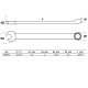 BGS Llave combinada | extralarga | 12 mm 1228-12 Miniatura