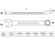 BGS Llave combinada | 7/16” 30191 Miniatura