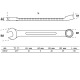 BGS Llave combinada | 1/2” 30192 Miniatura