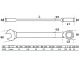 BGS Llave combinada de carraca | ajustable | 9 mm 6709 Miniatura