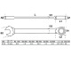 BGS Llave combinada de carraca | ajustable | 16 mm 6716 Miniatura