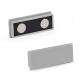 Ganter Imanes, forma rectangular, con carcasa de plástico GN 53.2-ND-55-GR Miniatura