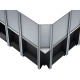 Vigor PLAQUE MURALE PERFORÉE D’ANGLE V6000-048 Vignette