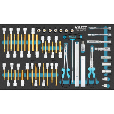 HAZET Module d’outils « Système d’insert de sécurité » 163-603/52