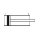 Riegler Vérin rond TP double effet, aimant, piston Ø 20, course 125, G 1/8 105715 Vignette