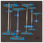 GEDORE Jeu de tournevis d’angle dans le module Check-Tool 1500 CT2-DT 2142