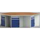 KLW PROFI workbench in hexagonal form (ERGO version) WP620E-1350M45-E8002 Vignette