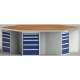KLW PROFI workbench in hexagonal form (ERGO version) WP620E-1350M45-E8007 Vignette
