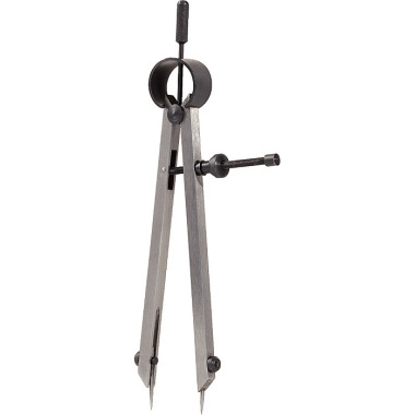 KS Tools Compas de précision à pointes interchangeables, 190 mm 300.0431