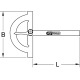 KS Tools Rapporteurs d’angle, 1000mm 300.0648 Vignette