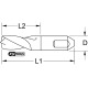 KS Tools Forets HSS-G, 0,3mm, pack de 10 330.2003 Vignette