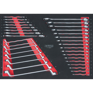 KS Tools SCS Module de clés, 33 pcs, modules système 1/1 711.0033