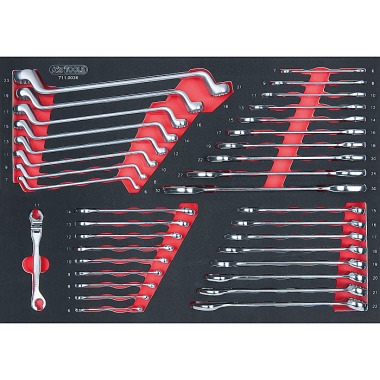 KS Tools SCS Module de clés, 36 pcs, modules système 1/1 711.0036