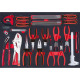 KS Tools SCS Module de pinces et limes, 18 pcs, modules système 1/3 711.5018 Vignette