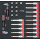 KS Tools SCS 1/2 Module de douilles, 39 pcs, modules système 2/3 712.0039 Vignette