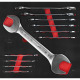KS Tools SCS Module de clés à fourche 6-41mm, 11 pcs, modules système 2/3 712.3011 Vignette