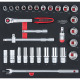KS Tools SCS 1/2 Module de douilles, 30 pcs, modules système 2/3 712.6030 Vignette