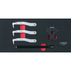 KS Tools SCS Module d’extracteurs, 5 pcs, modules système 1/3 713.2005