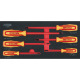 KS Tools SCS Module de tournevis VDE, 6 pcs, modules système 1/3 713.2006 Vignette