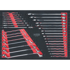 KS Tools SCS Module de clés CHROMEplus, 33 pcs, modules système 1/1 781.0033