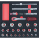 KS Tools SCS CHROMEplus 1/2 Module de douilles, 27 pcs, modules système 2/3 782.0026 Vignette