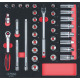 KS Tools SCS CHROMEplus 3/8 Module de douilles, 34 pcs, modules système 2/3 782.0034 Vignette