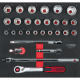 KS Tools SCS CHROMEplus 1/2 Module de douilles, 29 pcs, modules système 2/3 782.1029 Vignette