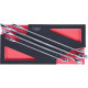 KS Tools SCS Module de clés mixtes CHROMEplus, 4 pcs, modules système 1/3 783.0004 Vignette