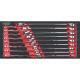 KS Tools SCS Module de clés mixtes CHROMEplus, 17 pcs, modules système 1/3 783.0017 Vignette