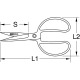 KS Tools Ciseaux BERYLLIUMplus 210 mm  962.9017 Vignette