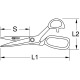 KS Tools Ciseaux BERYLLIUMplus 220 mm  962.9018 Vignette