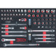 KS Tools SCS CHROMEplus 1/2 Module de douilles, 66 pcs, modules système 1/1 781.0066 Vignette