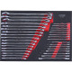 KS Tools SCS Module de clés mixtes coudées CHROMEplus, 37 pcs, modules système 1/1 781.3033 Vignette