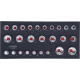KS Tools SCS CHROMEplus 1/2 Module de douilles, 26 pcs, modules système 1/3 783.4026 Vignette