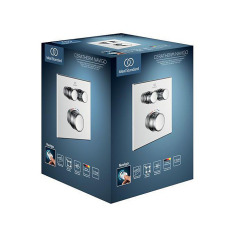 IS Brausethermostat UP Ce ratherm Navigo 2 Verbrauc her Eckig Chrom A7302AA