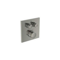 IS Brausethermostat UP Ce ratherm Navigo 2 Verbrauc her Eckig Silver Storm A7302GN