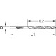KS Tools Punta elicoidale HSS-G Co 90,8,8mm,cf.da 10 330.3088 Miniatura