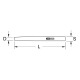 KS Tools BRONZEplus Cacciaspine, 7 mm 963.2531 Miniatura