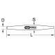 KS Tools BRONZEplus Cacciaspine, 22 mm 963.2545 Miniatura