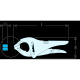 FACOM Gripzange mit langen Backen - SLS 501ASLS Miniatura