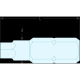 FACOM Bit Serie 2 - XZN M8 EV.208 Miniatura