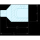 FACOM Adapter 3/4” auf 1/2 K.230B Miniatura