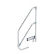 MUNK Railing, single-sided, for mobile work platform single-sided 3 steps 50024 Miniatura