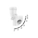 Otto Haas OHA-Multi-Bogen DN 50/40, weiss 2881